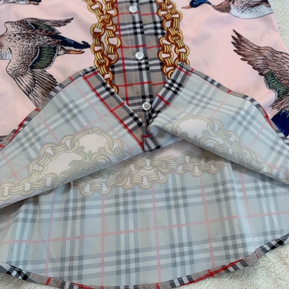 Diandian Didi Multicolored Long Sleeve Button Down Blouse Size Large - Picture 11 of 17